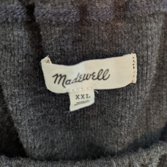 Madewell Smocked Waist Top - Picture 3 of 4